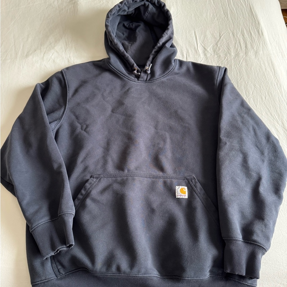 Carhartt Heavyweight Rain Defender Hoodie - Navy